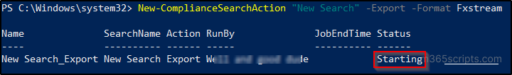 Content Search Using PowerShell