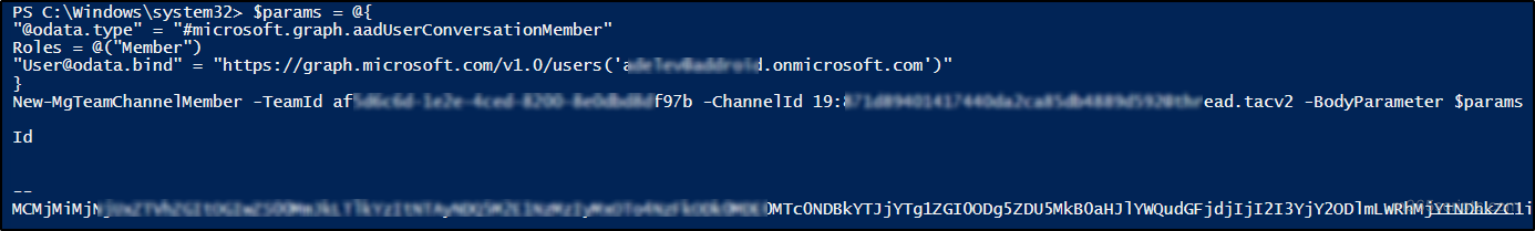 Add Members to Teams Private Channel Using Graph PowerShell