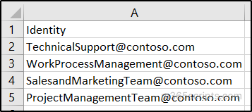 Add a User to Multiple Shared Mailboxes CSV File