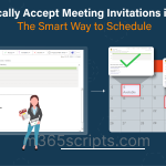 Automatically Accept Meeting Invitations in Outlook