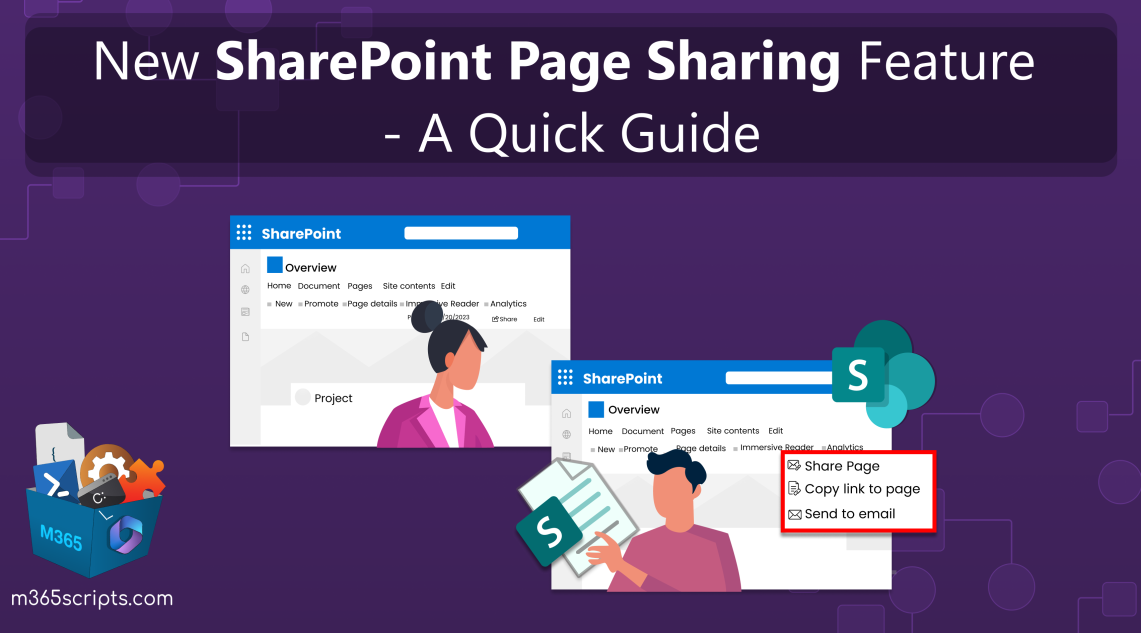 SharePoint Page Sharing Feature – A Quick Guide