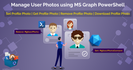 Manage Microsoft 365 User Photos using MS Graph PowerShell
