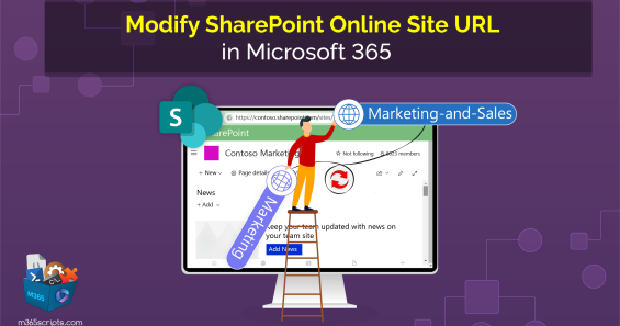 Change SharePoint Site URL in Microsoft 365 – A Quick Guide