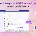 Different Ways to Add Guests to a Team in Microsoft Teams Different Ways to Add Guests to a Team in Microsoft Teams